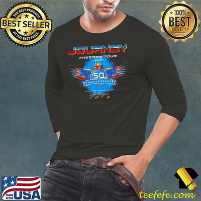 Journey Freedom Tour 2024 Journey With Toto 2024 Concert Shirt