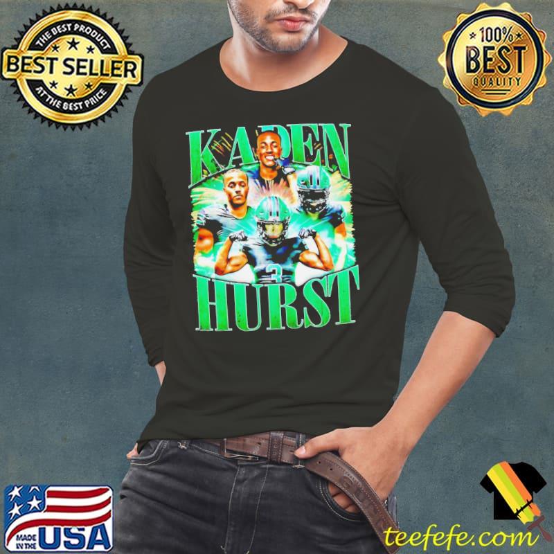 Kaden Hurst Ohio Bobcats football graphic poster s Long Sleeve Tee Kaden Hurst Ohio Bobcats football graphic poster s Long Sleeve Tee