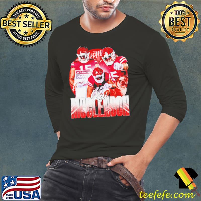 Kai McClendon Mississippi State Bulldogs football graphic poster s Long Sleeve Tee Kai McClendon Mississippi State Bulldogs football graphic poster s Long Sleeve Tee