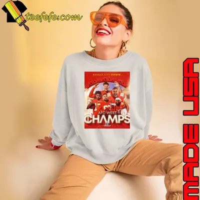 Kansas City Chiefs 8th straight years AFC West Champ Shirt