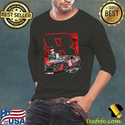 Kyle Busch Talladega Signature American professional stock car racing driver T-Shirt