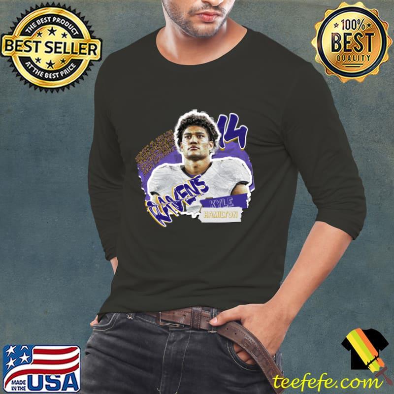 Kyle Hamilton Superstar American football safety for the Baltimore Ravens T-Shirt Long Sleeve Tee Kyle Hamilton Superstar American football safety for the Baltimore Ravens T-Shirt Long Sleeve Tee