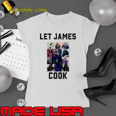 Let James Cook Buffalo Bills eras tour shirt