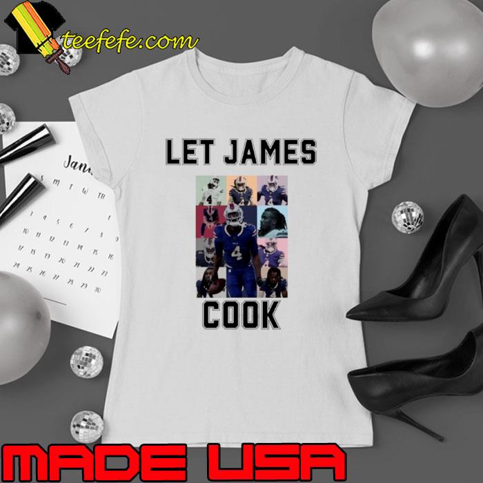 Let James Cook Buffalo Bills eras tour shirt