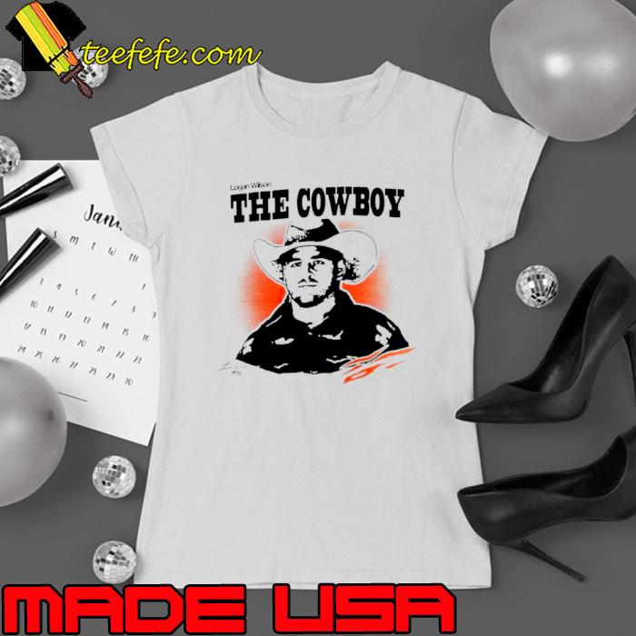 Logan Wilson The Cowboy vintage s Ladies tee Logan Wilson The Cowboy vintage s Ladies tee