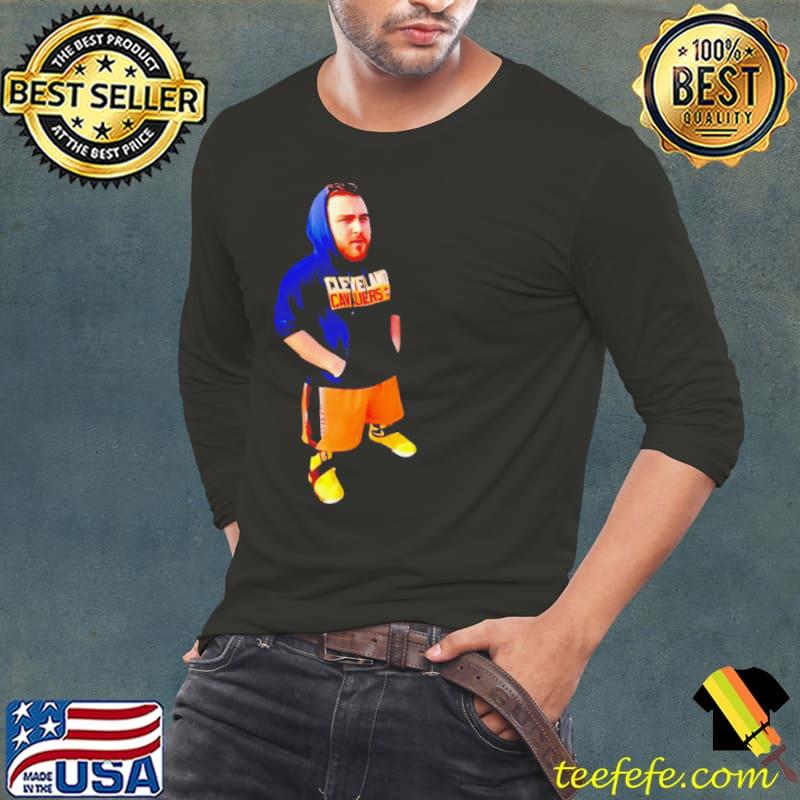 Los Lospollostv Baller wearing Cleveland Cavaliers s Long Sleeve Tee Los Lospollostv Baller wearing Cleveland Cavaliers s Long Sleeve Tee