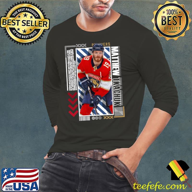 Matthew Tkachuk American professional ice hockey forward and alternate captain for the Florida Panthers T-Shirt Long Sleeve Tee Matthew Tkachuk American professional ice hockey forward and alternate captain for the Florida Panthers T-Shirt Long Sleeve Tee