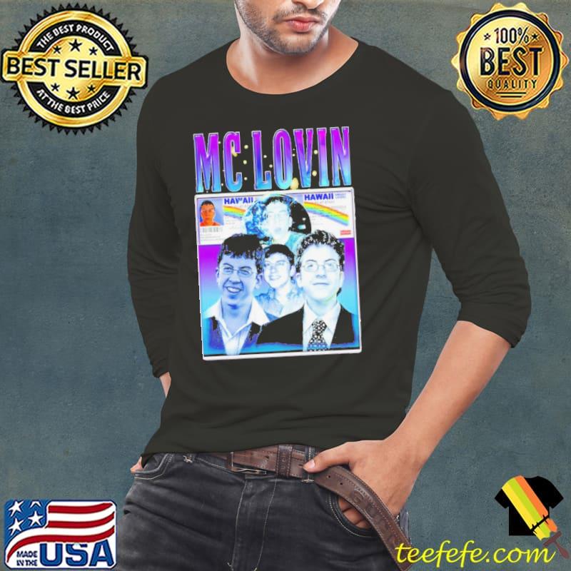 MClovin Fogell Christopher Mintz vintage s Long Sleeve Tee MClovin Fogell Christopher Mintz vintage s Long Sleeve Tee