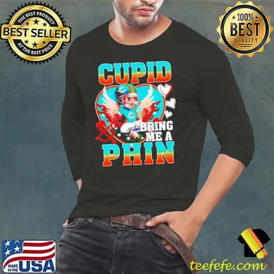 Miami Dolphins Cupid Bring Me A Phin Valentine shirt