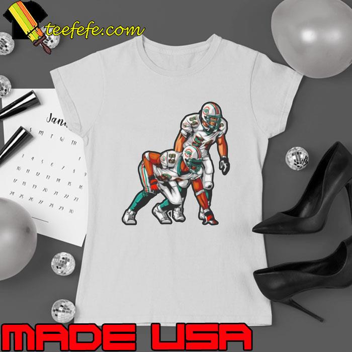 Miami Dolphins Hof Duo s Ladies tee Miami Dolphins Hof Duo s Ladies tee