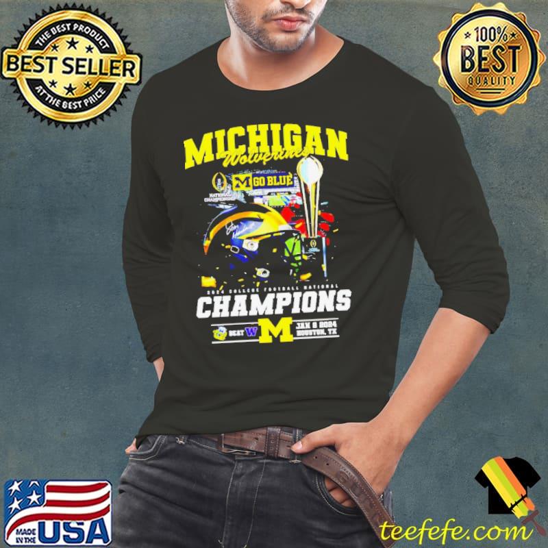 Michigan Wolverines 2024 college football national champions shirt Michigan Wolverines 2024 college football national champions shirt