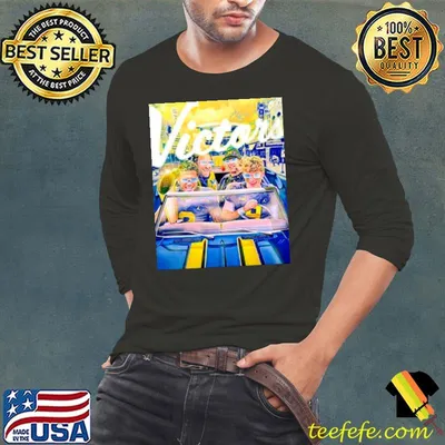 Michigan Wolverines CFP 2023 National Championship victors shirt