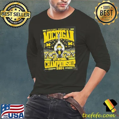 Michigan Wolverines college football CFP national championship 2024 shirt