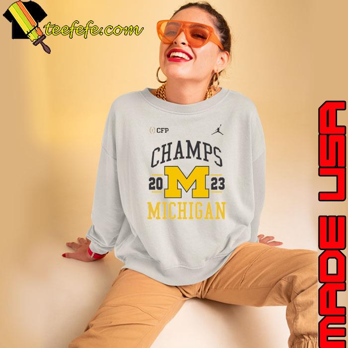 Michigan Wolverines Football Playoff 2023 National Champions Retro Shirt Sweatshirt Michigan Wolverines Football Playoff 2023 National Champions Retro Shirt Sweatshirt