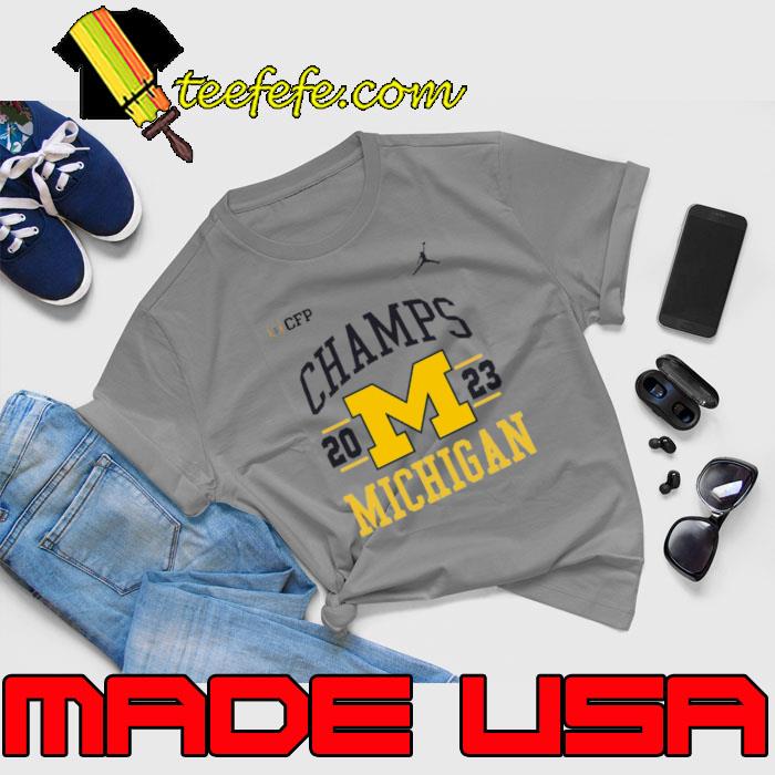 Michigan Wolverines Football Playoff 2023 National Champions Retro Shirt Michigan Wolverines Football Playoff 2023 National Champions Retro Shirt