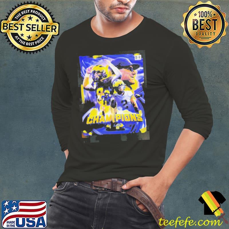 Michigan wolverines win cfp national champions their first title since 1997 shirt Michigan wolverines win cfp national champions their first title since 1997 shirt