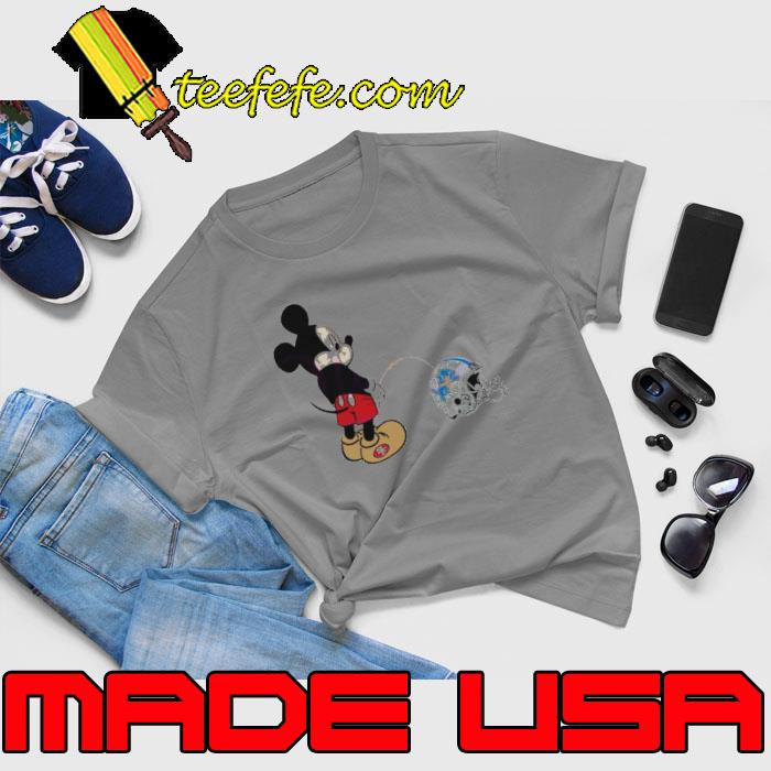Mickey 49ers Piss On Detroit Lions shirt