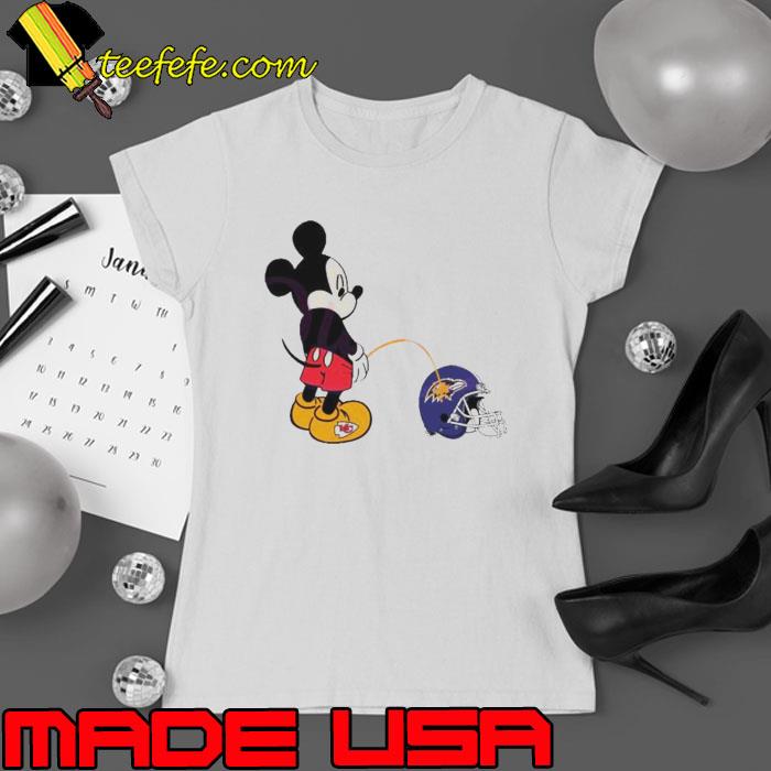 Mickey Chiefs Piss On Baltimore Ravens s Ladies tee Mickey Chiefs Piss On Baltimore Ravens s Ladies tee
