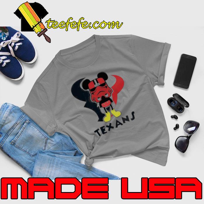 Mickey Mouse Stormtrooper Houston Texans 2024 s Unisex Mickey Mouse Stormtrooper Houston Texans 2024 s Unisex