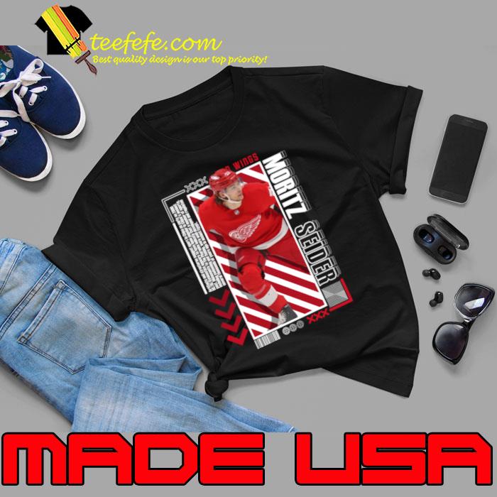 Moritz Seider German professional ice hockey defenceman for the Detroit Red Wings T-Shirt Unisex Moritz Seider German professional ice hockey defenceman for the Detroit Red Wings T-Shirt Unisex