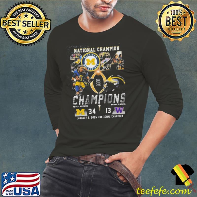 National Champion 2024 Michigan Wolverines Beat Washington Huskies shirt National Champion 2024 Michigan Wolverines Beat Washington Huskies shirt