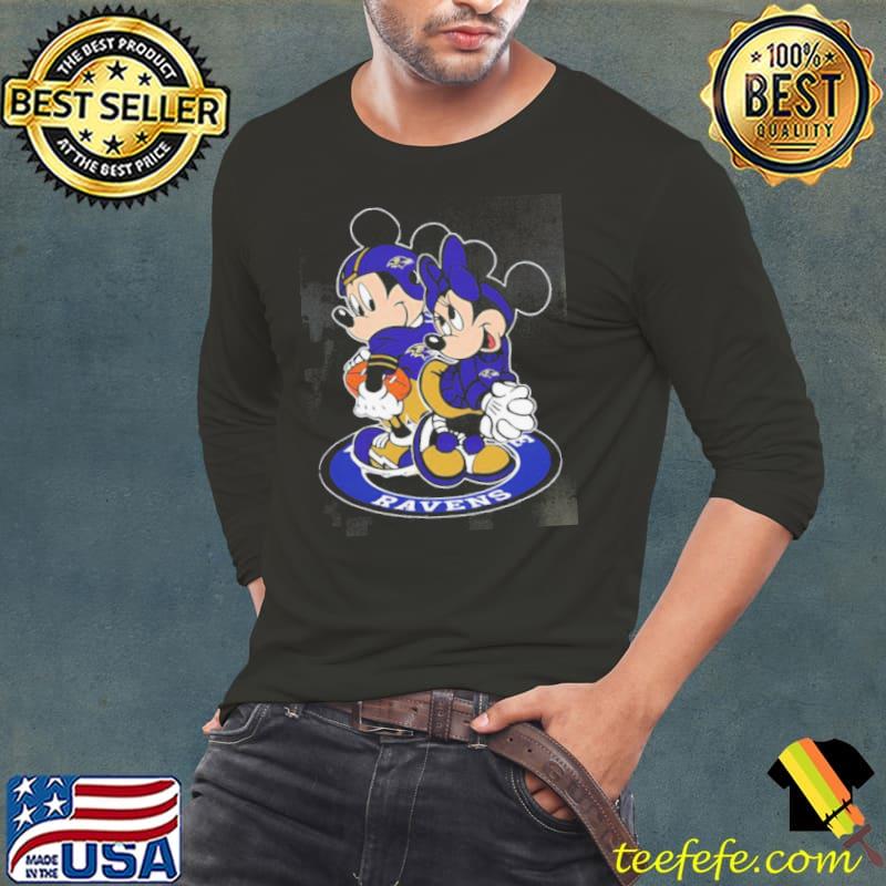 Nfl Baltimore Ravens Mickey And Minnie shirt Nfl Baltimore Ravens Mickey And Minnie shirt