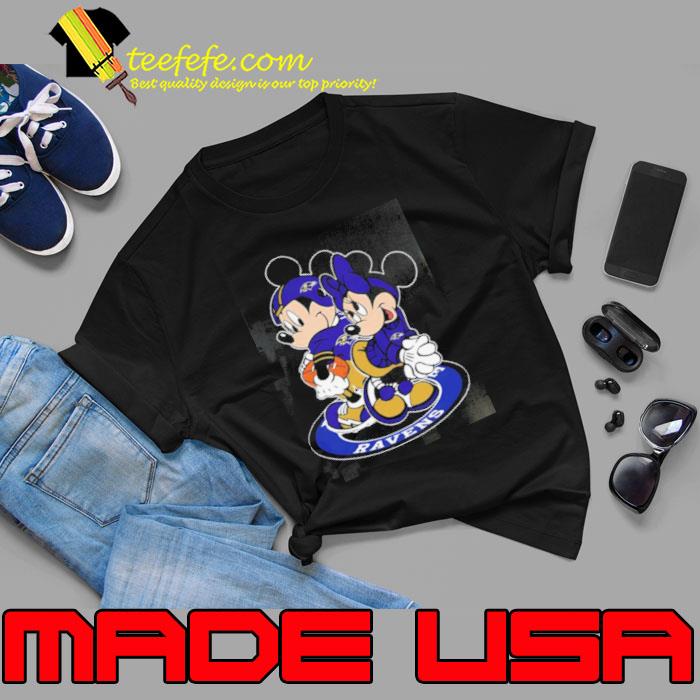 Nfl Baltimore Ravens Mickey And Minnie s Unisex Nfl Baltimore Ravens Mickey And Minnie s Unisex