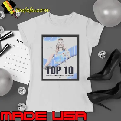 Nice alyssa Ustby Top 10 Cheryl Miller Small Forward Of The Year Award Shirt