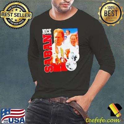 Nick Saban vintage shirt