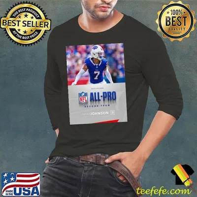 Official buffalo Bills Taron Johnson Cb 2023 Season Nfl Associated Press All Pro Second Team shirt