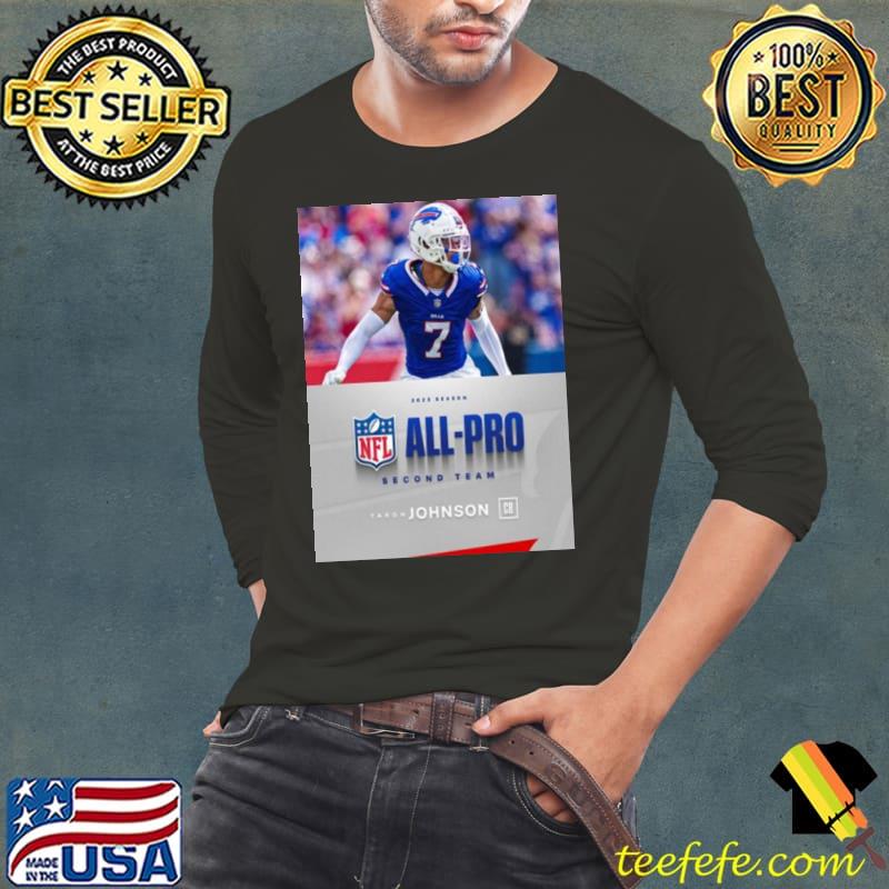 Official buffalo Bills Taron Johnson Cb 2023 Season Nfl Associated Press All Pro Second Team shirt