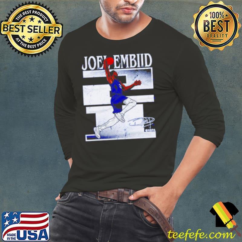 Official joel Embiid Philadelphia number basketball signature shirt