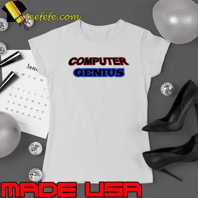 Omweekend Computer Genius shirt