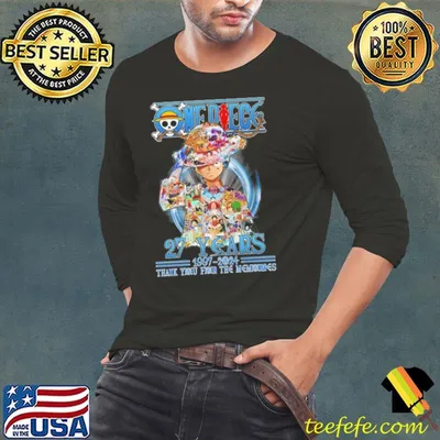 One Piece 27 Years Of The Memories Luffy Shirt