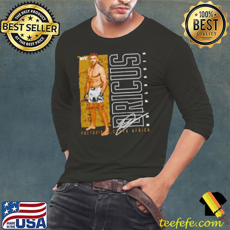 Original dricus Du Plessis South Africa pose signature shirt
