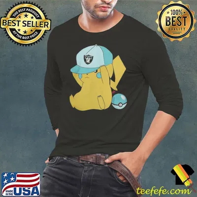 Pikachu Wear The Hat Las Vegas Raiders Football Logo shirts