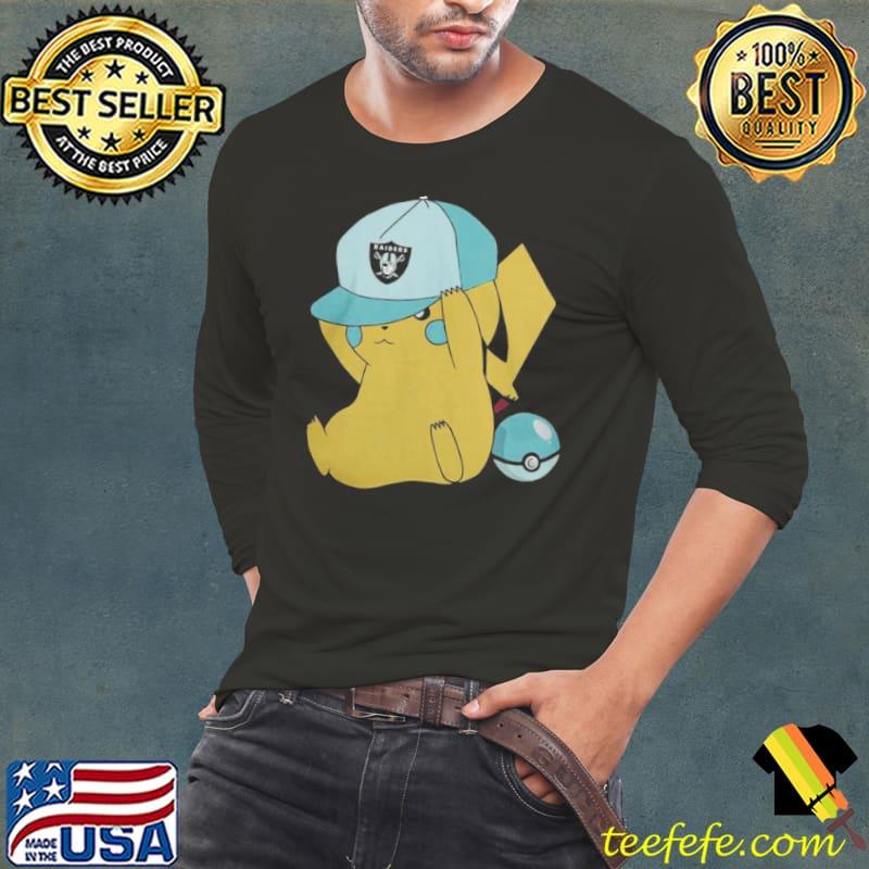 Pikachu Wear The Hat Las Vegas Raiders Football Logo shirts