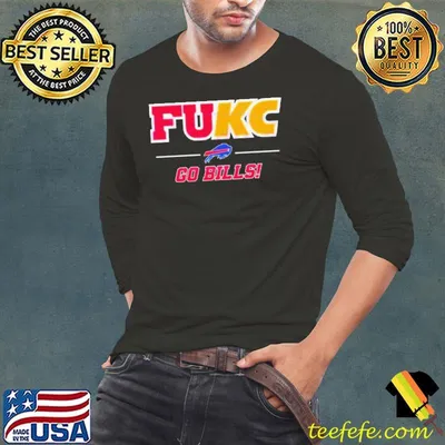 Retro Go Bills FUKC Logo Football 2024 Shirt