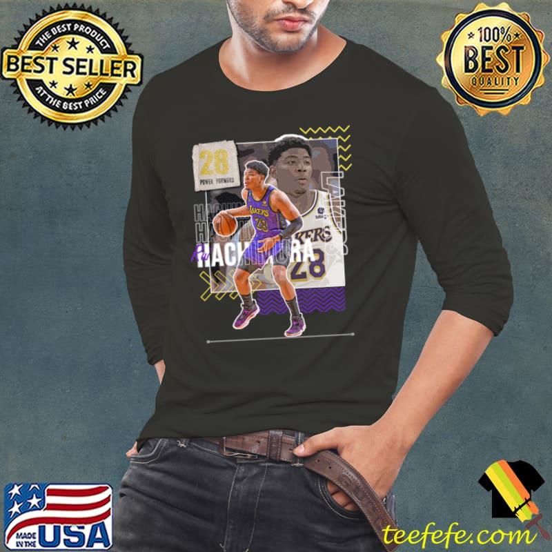 Rui Hachimura Japanese professional basketball player for the Los Angeles Lakers T-Shirt Long Sleeve Tee Rui Hachimura Japanese professional basketball player for the Los Angeles Lakers T-Shirt Long Sleeve Tee
