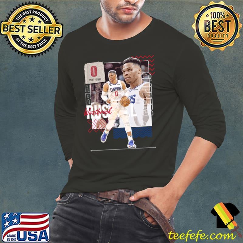 Russell Westbrook American professional basketball player for the Los Angeles Clippers T-Shirt Long Sleeve Tee Russell Westbrook American professional basketball player for the Los Angeles Clippers T-Shirt Long Sleeve Tee