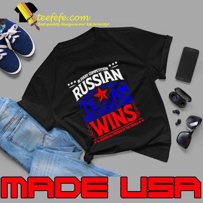 Russian team always wins across all arenas of the world stars T-Shirt Unisex Russian team always wins across all arenas of the world stars T-Shirt Unisex