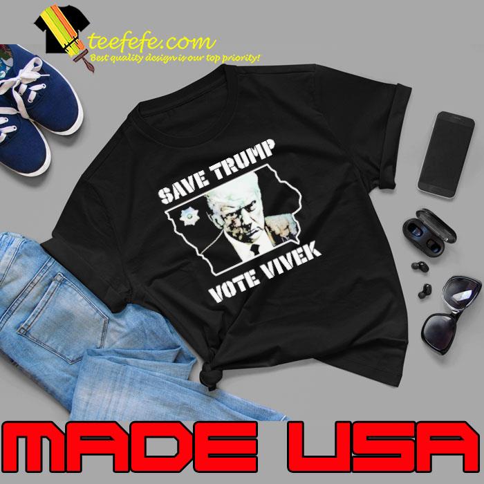 Save Trump Vote Vivek Iowa Map shirt