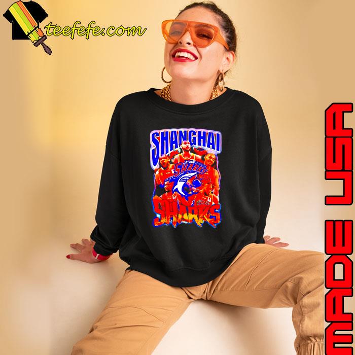 Shanghai Sharks Team Player s Sweatshirt Shanghai Sharks Team Player s Sweatshirt