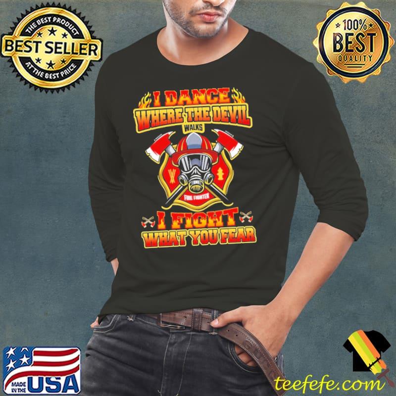 Shipping worldwide i dance where the devil fight what you fear s Long Sleeve Tee Shipping worldwide i dance where the devil fight what you fear s Long Sleeve Tee