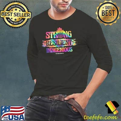 Strong Resilient Indigenious Tye Die Color shirt