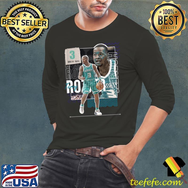 Terry Rozier American professional basketball player for the Charlotte Hornets T-Shirt Long Sleeve Tee Terry Rozier American professional basketball player for the Charlotte Hornets T-Shirt Long Sleeve Tee