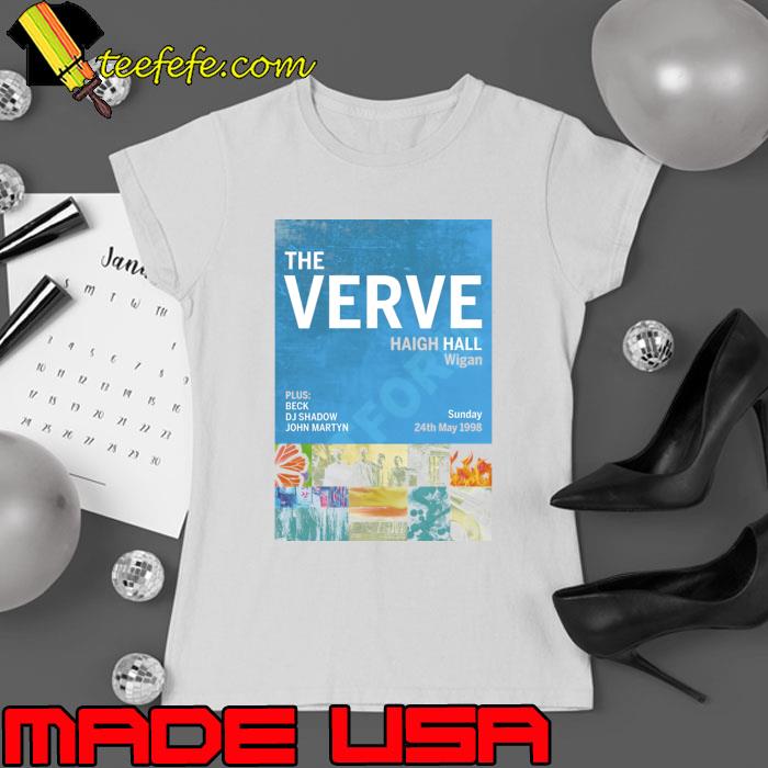 The verve beck dj shadow john martyn 98 Tour T-Shirt Ladies tee The verve beck dj shadow john martyn 98 Tour T-Shirt Ladies tee