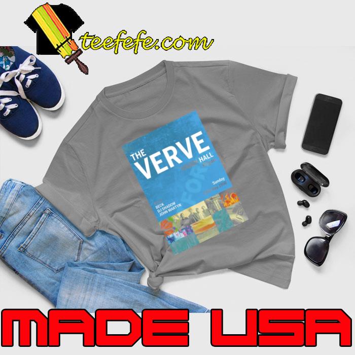 The verve beck dj shadow john martyn 98 Tour T-Shirt Unisex The verve beck dj shadow john martyn 98 Tour T-Shirt Unisex