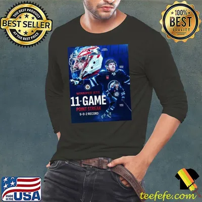 The Winnipeg Jets 11 Game Point Streak 9 0 2 Record shirt