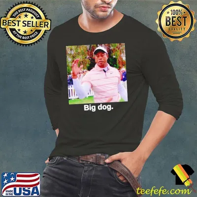 Tiger Woods Big Dog shirt